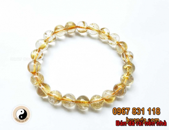 Đá thạch anh tóc vàng