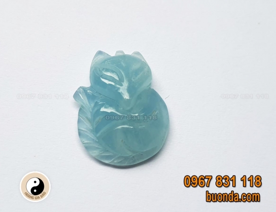 Dây chuyền hồ ly xanh dương