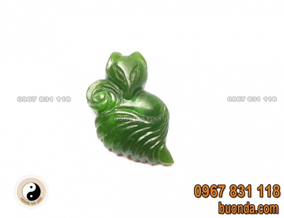 Mặt dây chuyền hồ ly bọc vàng