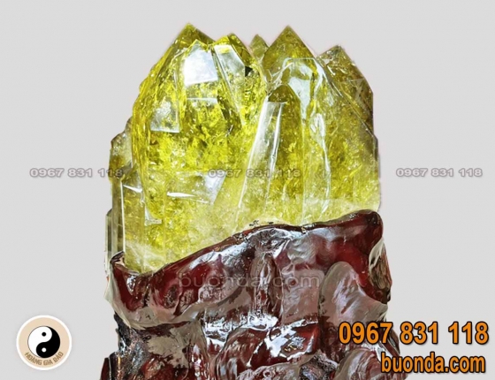 Thạch anh vàng thô cao cấp Thạch anh vàng thô cao cấp