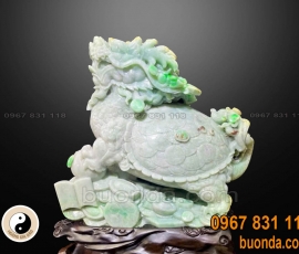 Rùa đầu rồng màu phỉ thúy